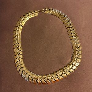 Trifari vintage gold necklace originally purchased in 80s